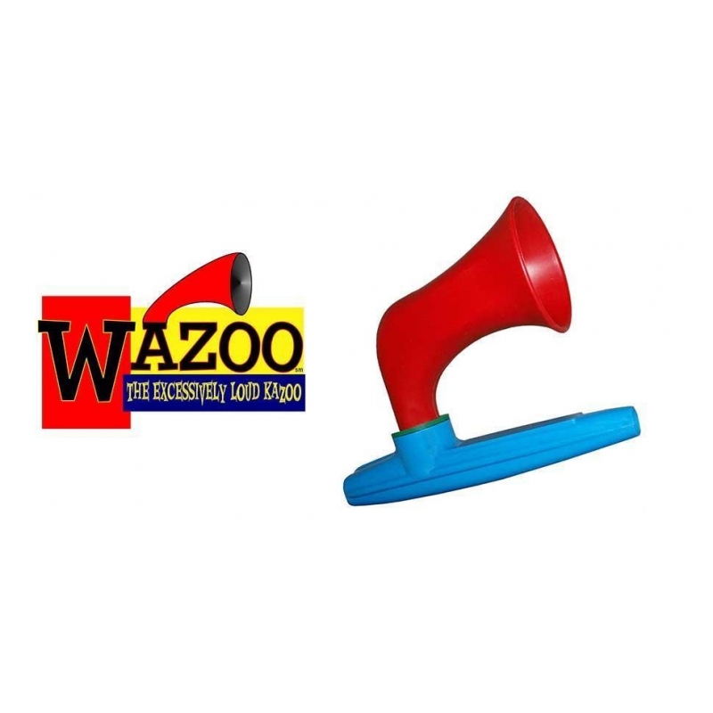 Gewa Wazoo Kazoo – Extra Lautes Musikinstrument, Mit Horn | Für Live-Auftritte & Paraden